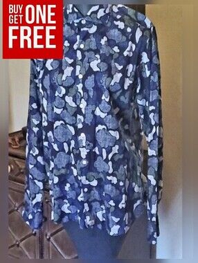 Sonrisa Luxury Mens Button-Up Shirt NWOT